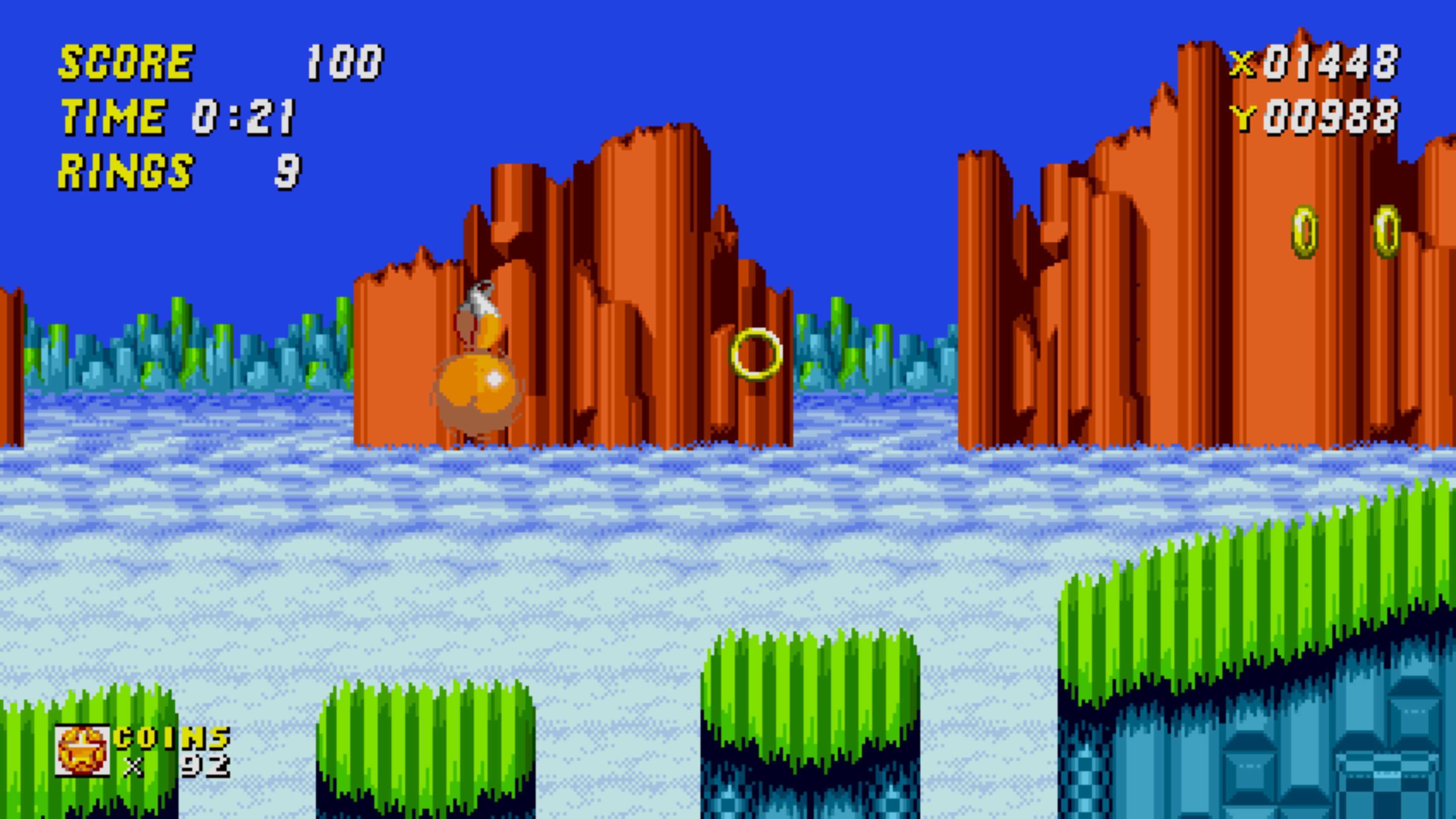 Sonic Origins Plus debug mode